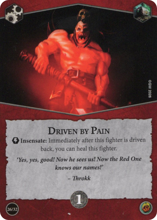 Driven by Pain